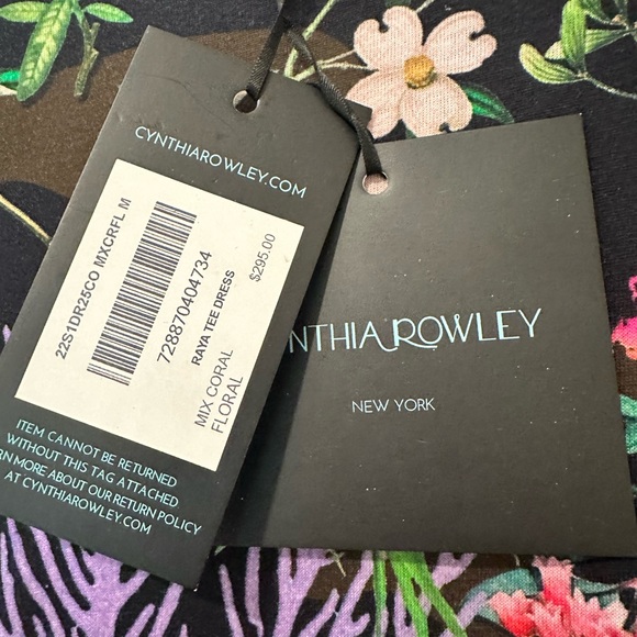NWT Cynthia Rowley Raya T-shirt Dress - Picture 9 of 9